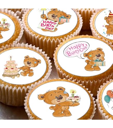 Sloth Birthday Edible PRE CUT Style Kids Childrens Party Decorations Wafer Paper Cupcake Fairy Cake Toppers