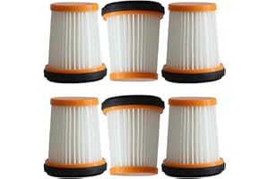 EpheyFIF Filter für Shark WV200EU / WV251EU Handstaubsauger, 6 Stück