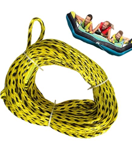 Am-Tech Corde de remorquage avec Crochet en D 18 mm x 4 m 2
