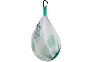 CFHOOAY Sacca da pallacanestro, 1 borsa da pallacanestro, zaino a rete portatile, borsa da basket, borsa a rete per pallacanestro, accessorio per pallacanestro, borsa a rete per calcio, tennis, bambini e