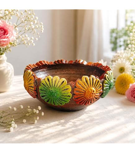 Buy ROLIMOLI Brass Classic Design Uruli Decorative Bowl Elegant