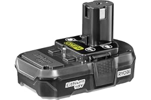 RYOBI Batterie Lithium-Ion, 18V, 1.3Ah , noir