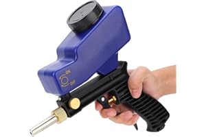 LAIRUN Kit de Pistolet de Sablage, Pistolet de Sablage à Alimentation par Gravité, Machine Portative de Sablage à Air Comprimé, Outil de Sablage Polyvalent avec Connecteur, Finition Précise