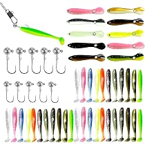 3 Cucchiai Metallici Per Pesca - Esche Artificiali 20g Con Ami Tripli, Oro, Argento E Rame - 3