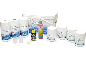 POWERHAUS24 11teiliges Banisan Wasserpflege-Set Erstausstattung Whirlpool mit individuellem Badezusatz-Exotic
