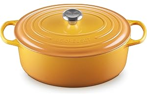 Le Creuset Cocotte ovale Evolution in ghisa vetrificata, Ø 31 cm, Nectar, 21178316724430