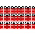Max Asbestos Warning Labels – Large Contains Asbestos Stickers for High