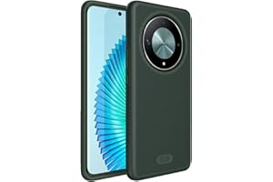 TUDIA DualShield Grip Compatibile con Cover Honor Magic 6 Lite 5G / Honor X9b, [MergeGrip] Custodia Protettiva Sottile e Resistente Antiurto a Doppio Strato di Grado Militare (Pino Verde)