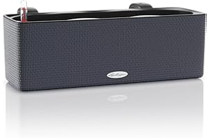 ‎LECHUZA LECHUZA CUBE Color Triple (ehemals BALCONISSIMA) schiefergrau 13684