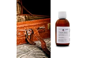 MONTEROSA ZELANDI SRL DAL 1969 Monterosa Zelandi Srl | Fragranza Cuoio | Leather Fragrance Oil | Adatte per la creazione di: Candele, Saponi, Diffusori, Bombe da Bagno e Profumi per Ambiente. (50 gr)