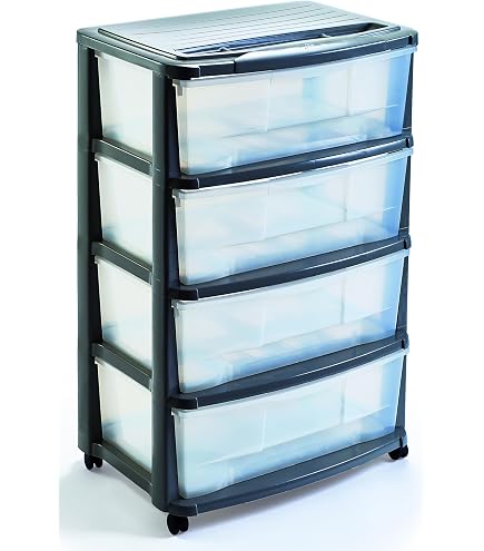 IKEA Summera Schubladeneinsatz mit 6 Fächern, anthrazit 202.224.58 Größe 17 3/8x14 5/8