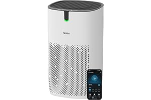 Qubo Q400 Smart Air Purifier for bedroom by Hero Group| Up to 400 SqFt| True HEPA H13|Removes 99.99% Dust, Allergens, Smoke, Virus & PM2.5|330 m³/h CADR|5-Stage Filter|App Control|9000 Hrs Filter Life