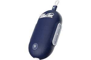 Blue Tees Golf Player Go - Kompakter GPS-Lautsprecher, Bluetooth-Musik & Audible GPS-Entfernungen, automatische Kurserkennung, IPX7 wasserdicht, 40.000+ vorinstallierte Kurse, 16+ Stunden Akku,