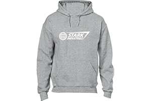 Crown Designs Stark Industries Super Hero Movie & Comic Book Fan Gift Unisex Hoodies for Men, Women & Teenagers