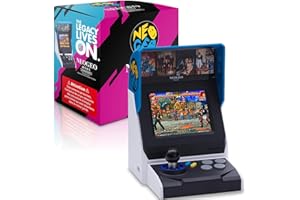 UNICO NEOGEO Mini International, Darunter the King of Fighters, etc., 40 SNK-Klassiker, Unterstützt Großbild-HDMI-Ausgang/2 Gamepad-Anschlüsse/Geschenke für Erwachsene und Kinder [SNK-Lizenzprodukt]