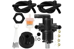 QAZAKY Reemplazo de válvula de cierre de combustible de 3 vías Petcock para Polaris 7052161 ATP ATV Magnum Ranger Sportsman Trail Blazer Boss Worker Xpedition Xplorer 325 330 335 400 425 500 600 700