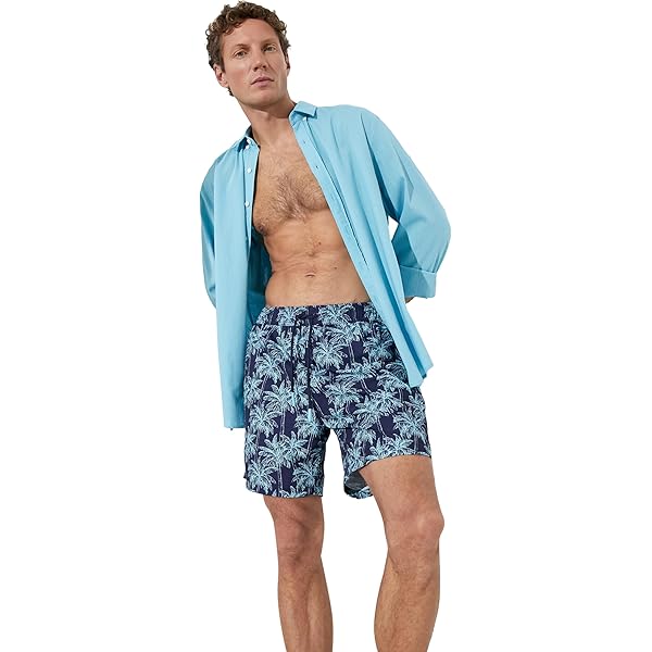 Koton Jungen Badeshorts Mit Schildkröten-Print - Schwimmhose Mit Zugband