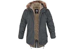 bw-online-shop Winterparka Fishtail mit Futter Herren Parka Jacke