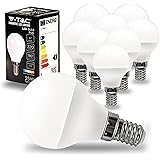 V-TAC 10x Lampadine LED P45 Golf con Attacco E14-3,7W (Equivalenti a 25W) - 320 Lumen - Lampadina LED Pallina da Golf - Massi