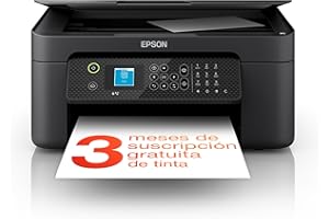 EPSON Impresora de inyección de tinta multifunción WorkForce WF-2910DWF A4 con conectividad inalámbrica y 3 meses gratis de suscripción de tinta ReadyPrint Flex*
