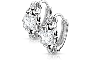 Bungsa Orecchini ad anello Colorati Colorato Acciaio inossidabile Unisex