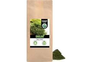 Alpi Nature Eneldo Seco 500g, Puntas de Eneldo Secas y Frotadas para Encurtidos, Salsas y Adobos