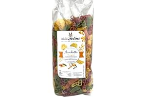 CasaFolino Pasta Minchiette Artigianale Trafilata al Bronzo, Prodotto Naturale con Coloranti Naturali e Vegetali, Ideale per Addio al Nubilato - Made in Italy (1 Confezione da 500 gr)