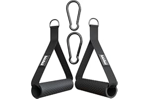 BREAKING LIMITS Maniglie Palestra Cavi - 2 Pezzi Maniglie a Fascia di Resistenza per Fasce di Resistenza, Tricipiti, Esercizi di Allenamento