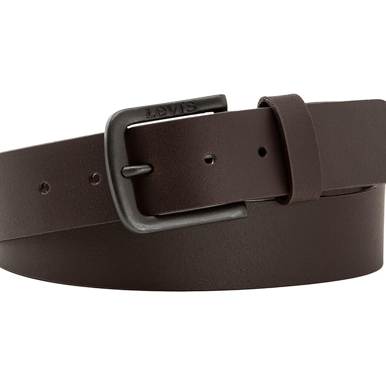 Levi's heren Riem Zijn metaal, Regular Black , 70