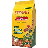 Seramis Ton-Granulat als Pflanzenerden-Ersatz für Topfpflanzen, Grün-, Blühpflanzen und Kräuter, Pflanz-Granulat, 2,5…