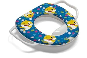 ARDITEX SK13566 Adaptateur Réducteur de WC 30 x 36 x 6 cm de NICKELODEON-Baby Shark