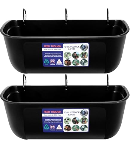 Rubbermaid Commercial Brute 1.25 Gal. Animal Pan Feeder