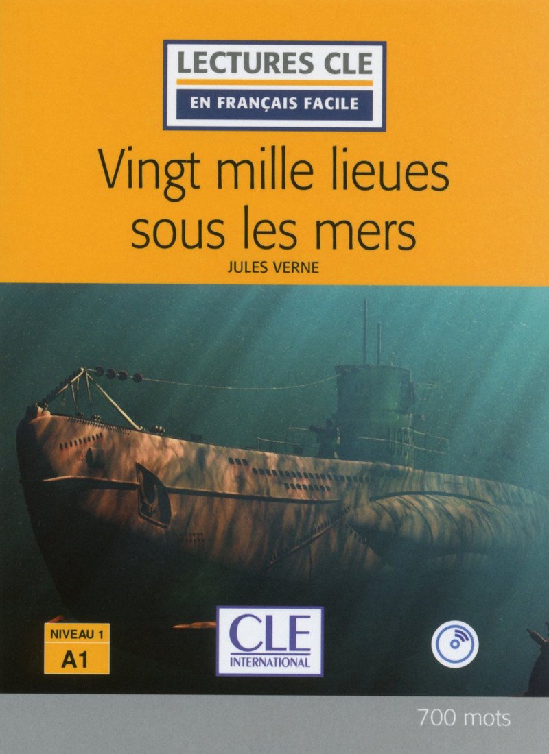 Vingt mille lieues sous les mers. Niveau 1 . Con CD-Audio