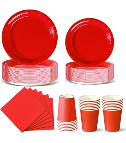 Piatti Di Plastica Riutilizzabili Colorati - Lavabili, &Oslash;17 Cm, Per Feste E Compleanni