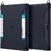 Spigen RFID Korumalı Pasaport Kılıfı ve Kompakt Seyahat C&uuml;zdanı Lacivert - AFA08721 (Spigen TR Garantili)
