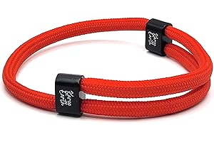 KAROO EARTH JEWELLERY Unisex Adjustable Rope Bracelet - Durable Waterproof Surfer Fashion Bracelet for Men - Handmade Paracord Bracelets - Survival Adjustable Bracelet - Bracelets for men and Women