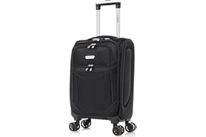 FLYMAX Cabine Carry on Flight Bag Approuvé Bagage à Main Case Soute Valise 55x35x20 Convient à Ryanair Easyjet Jet 2 56x45x25