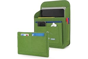 Lucky Sign - Taschenorganizer Rucksack multifunktional aus Filz für Fjällräven Classic 16L - Rucksack Handtaschen Organizer, 26x10x35cm - Olive