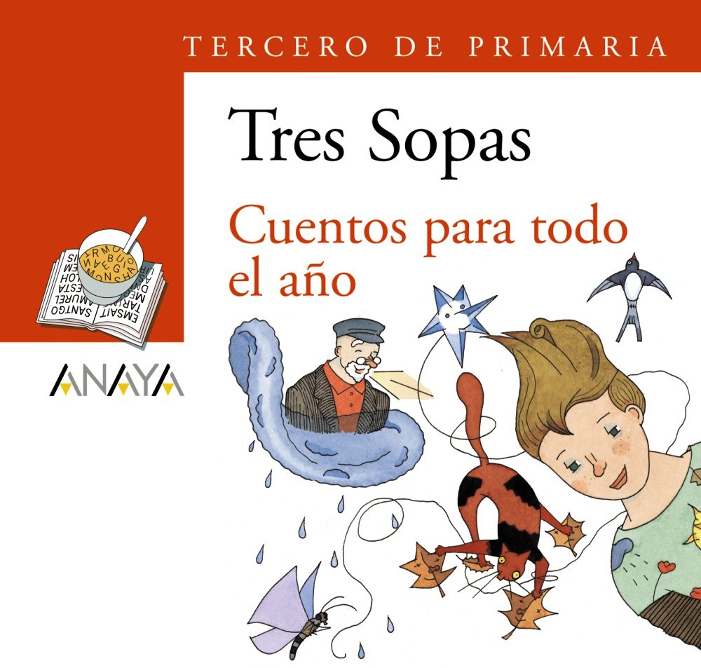Blíster " Cuentos para todo el año " 3º de Primaria - Plan Lector Tres Sopas )