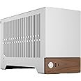 Fractal Design Terra Silver - Wood Walnut front panel - Small form factor - mITX gaming case – PCIe 4.0 riser cable – USB Type-C - Anodized aluminum panels