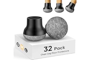 BKXCHA 32 sztuki nakładek na nogi krzeseł