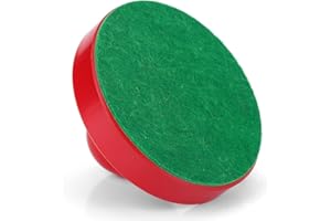ZERONE Air Hockey Pushers, Air Hockey Leggero di Plastica Portieri Ice Pushers Pucks Tavoli Gioco Maniglie Palla Mallet Portiere Set (60mm)