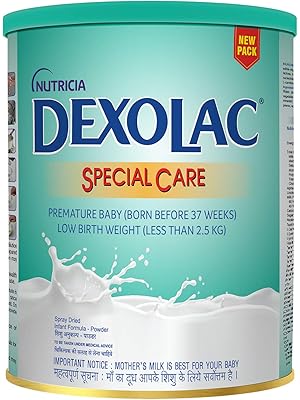 Dexolac Special Care Infant Formula Powder for Premature Baby (Born Before 37 Weeks), 400 g Tin
