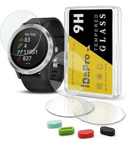Lot De 3 Films Protection écran AtFoliX Pour Garmin Vivoactive HR - Mat Antichoc - Neuf