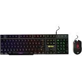 INCA IKG-448T RAINBOW EFECT MEKANİK HİSLİ GAMING KLAVYE &amp; MOUSE SET 3 Farklı Led Aydınlatma Se&ccedil;eneği,Oyunculara &Ouml;zel Tasarlan