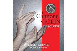 LARSEN STRINGS Cordes pour violon Il CANNONE Set soloist Direct and Focused