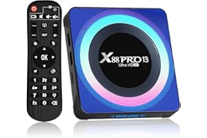 EASYTONE Android TV Box 13.0,TV Box Android 2023 WiFi 6 8K,4GB Ram 32GB Rom RK3528 Quad-Core 64bit Cortex-A53 Support 2.4G/5G Dual WiFi Bluetooth 5.0 Smart Boxes