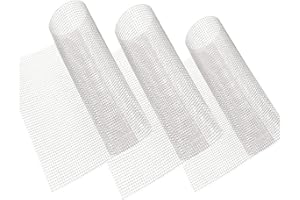 LTKJ 3Pack 10 Mesh 304 Stainless Steel Woven Wire Mesh Never Rust, Hard and Heat Resisting Metal Mesh Sheet Great for Home, Kitchen, Garden, Airbrick - 11.8x11.8 Inch