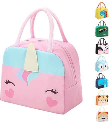 DEANKEJI 2 Pièces Sac Lunch Isotherme, Tissu Oxford Mini Sac