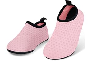 BENPEN Toddler Water Swim Shoes Kids Beach Sea Shoes for Swimming Pool Quick Dry Non-Slip Baby Aqua Barefoot Skin Socks for Boys Girls, Child Holiday Essentials,Lightweight Durable for Seaside Garden Park